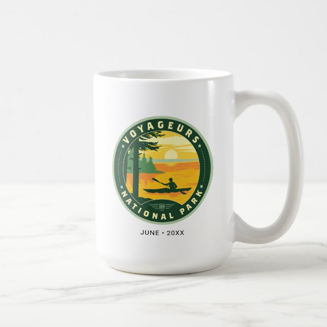 Caneca De Café Parque Nacional Voyageurs (Direita)