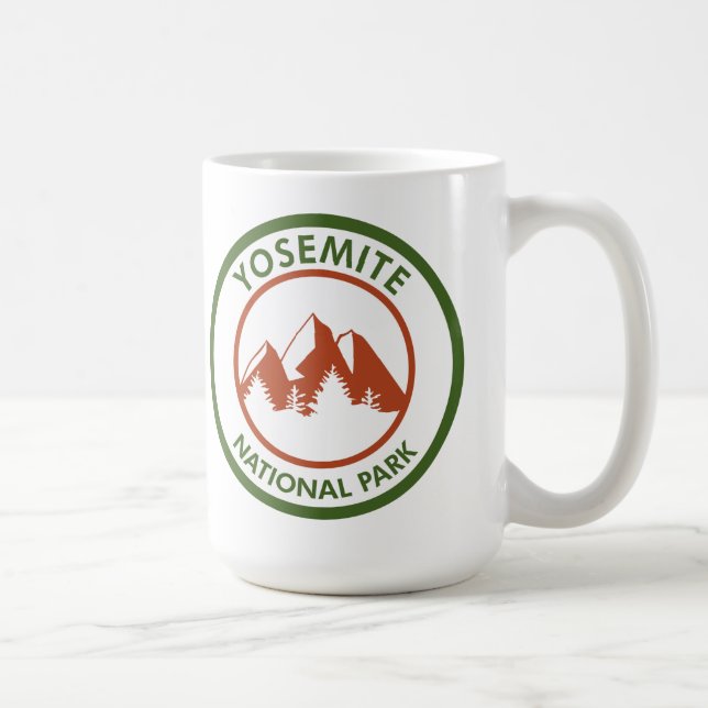 Caneca De Café Parque Nacional Yosemite (Direita)