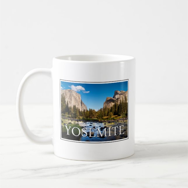 Caneca De Café Parque Nacional Yosemite, Califórnia (Esquerda)
