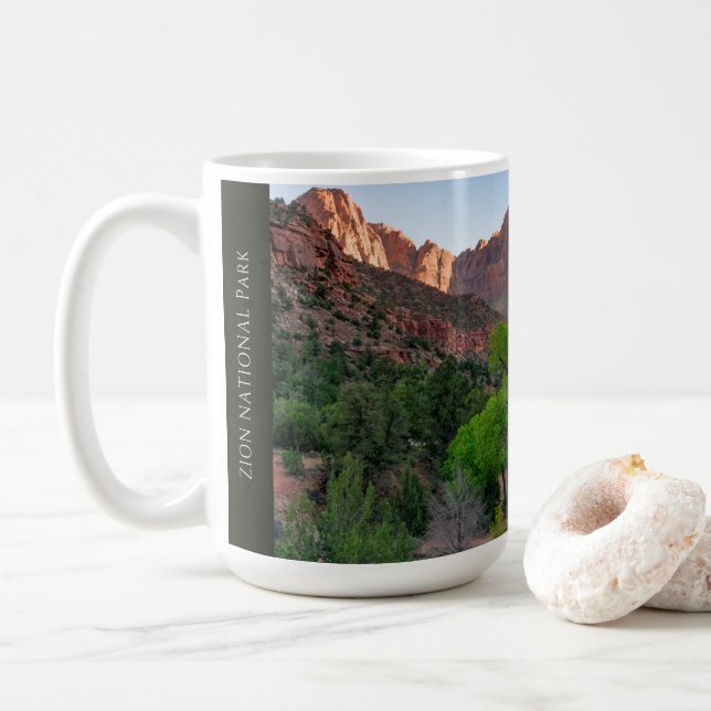 Caneca De Café Parque Nacional Zion (Com Donut)