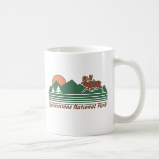 Caneca De Café Parque Yellowstone