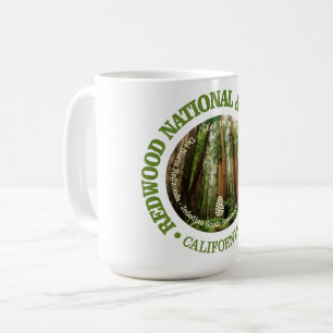 Caneca De Café Parques Nacionais e Estatais de Sequoia (NP2)
