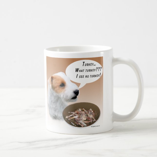 Caneca De Café Parson Russell Terrier Turquia (Direita)