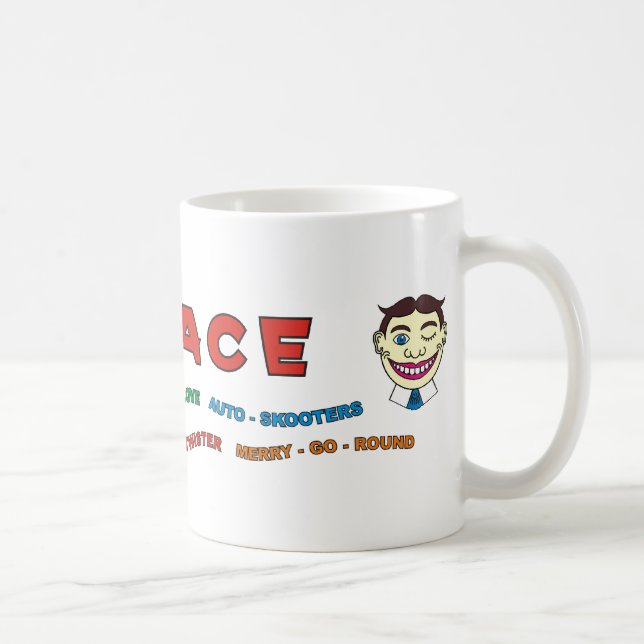 Caneca De Café Parte dianteira de construção do palácio (Direita)