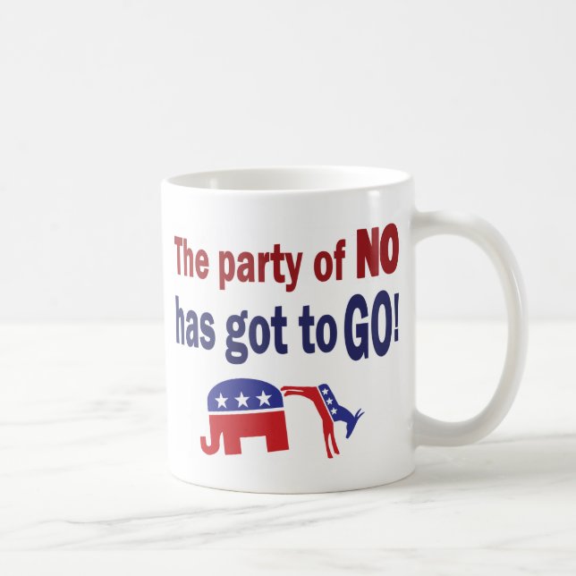 Caneca De Café Parte do Não (Direita)