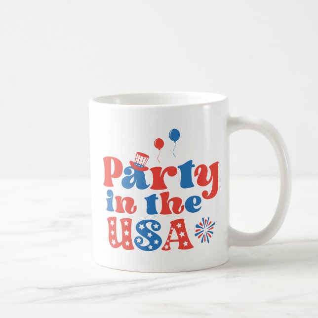 Caneca De Café Parte nos EUA (Direita)