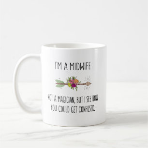 Caneca De Café Parteira Gift Idea