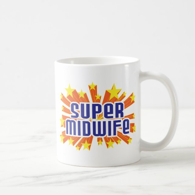 Caneca De Café Parteira super (Direita)