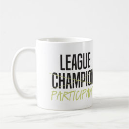 Caneca De Café Participante do campeonato de futebol da fantasia