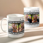 Caneca De Café Partido Bridal da Foto de Bridesmaid<br><div class="desc">Esta lata de café da festa da ponte é o nome perfeito para a sua dama de honra ou madrinha de casamento, com uma colagem de fotos em preto-e-branco. Com a tipografia moderna, esta caneca faz uma proposta ou presente de dama de honra, capturando memórias das festas de festa de...</div>