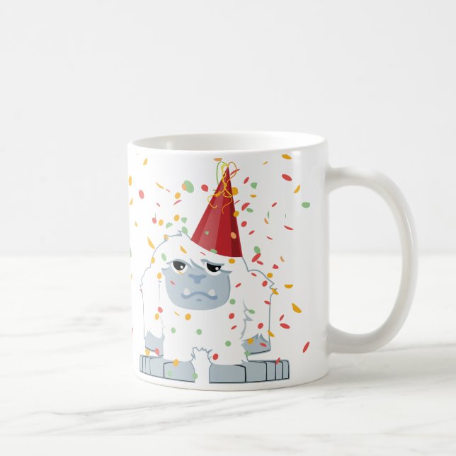 Caneca De Café Partido Confetti Yeti (Direita)