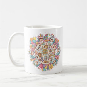 Caneca De Café Partido da Criança do Unicórnio