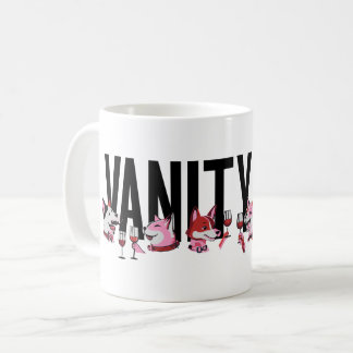 Caneca De Café Partido da Revista Vanity fur RED