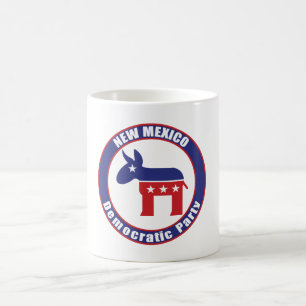 Caneca De Café Partido Democrática de New mexico