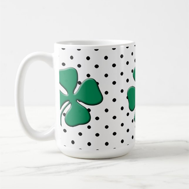 Caneca De Café Partido do dia de St Patrick (Esquerda)