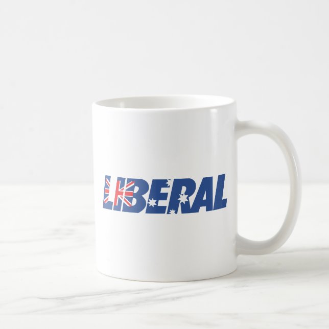 Caneca De Café Partido liberal de Austrália (Direita)