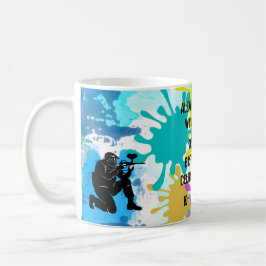 Caneca De Café Partido Paintball