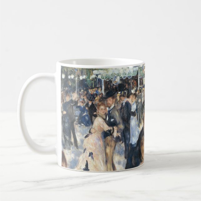 Caneca De Café Partido Renoir Moulin Dance Galette (Esquerda)