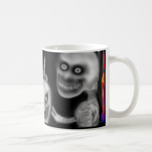Caneca De Café Partir como o morto (Direita)