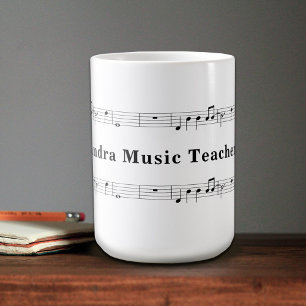 Caneca De Café Partitura