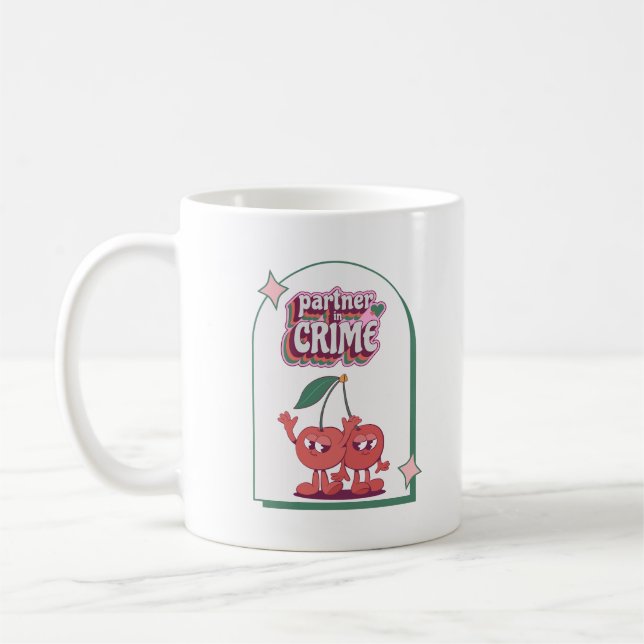 Caneca De Café Partner in Crime (Esquerda)