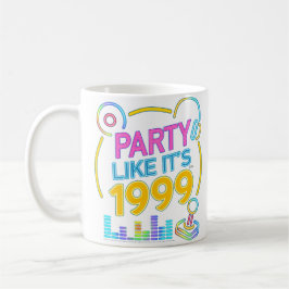 Caneca De Café Party Like It’s 1999®™ – Neon Soundtrack