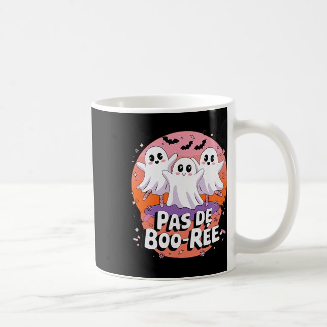 Caneca De Café Pas De Boo-rée Balé Fantasma Professor de dança Fu (Direita)