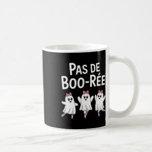 Caneca De Café Pas De Boo Ree Funny Dancing Balé Spooky Hallowe