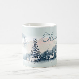 Caneca De Café Pás De Inverno Da Madeira