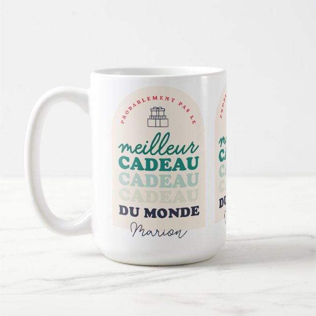 Caneca De Café Pas le meilleur cadeau du mone (Esquerda)