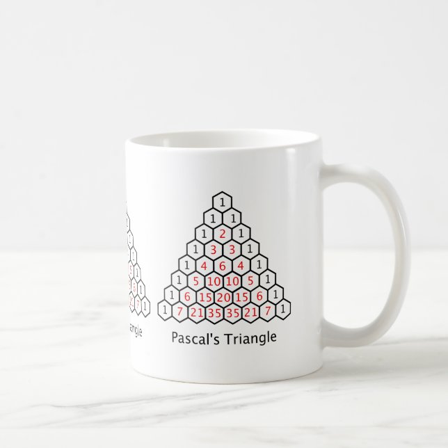 Caneca De Café Pascal's Triangle Mug (Direita)