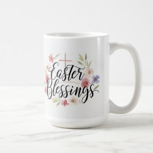 Caneca De Café Páscoa Beneficia Typografia Mug - Elegante Primave
