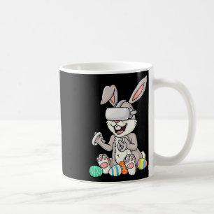 Caneca De Café Páscoa Bunny Gamer Ovos Diversos Jogo Toddler Boys