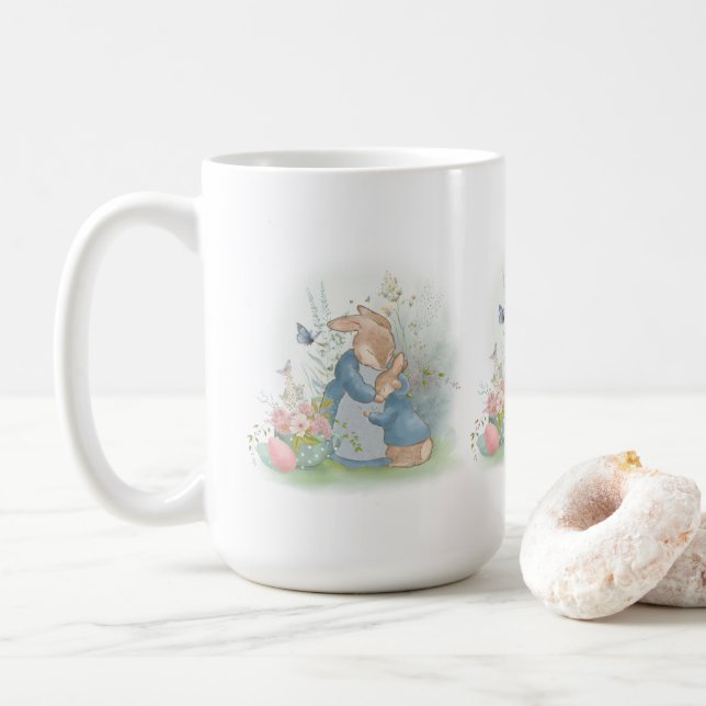 Caneca De Café Páscoa Bunny Peter (Com Donut)