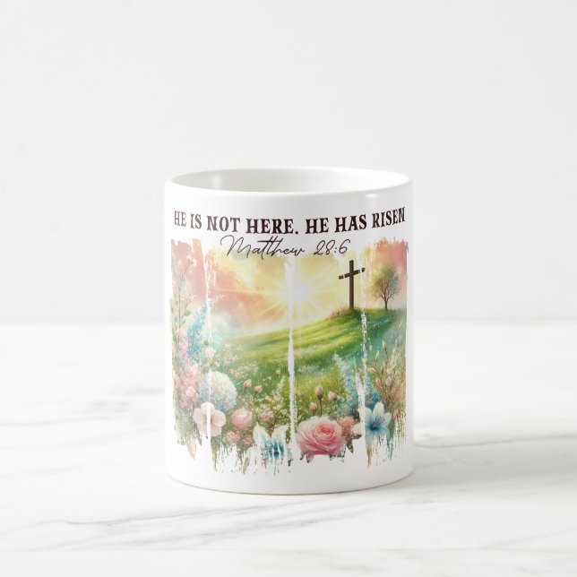Caneca De Café Páscoa Cristã Inspiradora (Centro)