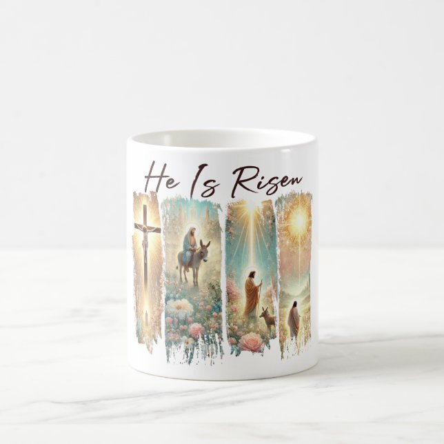 Caneca De Café Páscoa Cristã Inspiradora (Centro)