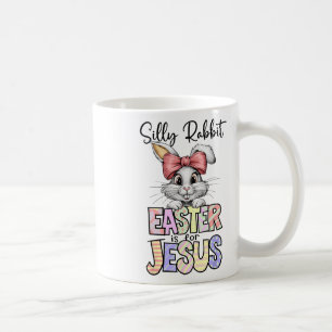 Caneca De Café Páscoa De Coelho bobo É Para Jesus Cristo Religios