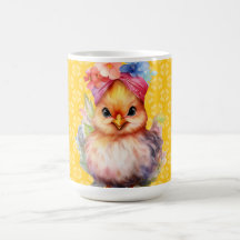 Páscoa de frango Amarelo 16