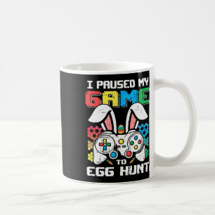 Caneca De Café Páscoa De Jogadores Garoto Que Parei Meu Jogo Para