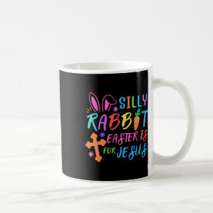 Caneca De Café Páscoa Domingo - Páscoa De Coelho Bobo É Para Jesu