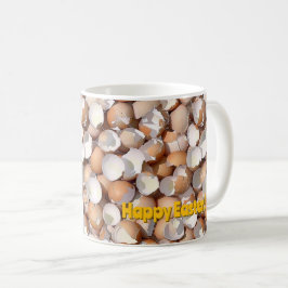Caneca De Café Páscoa Eggshell Mug - Empilhado para Feriados