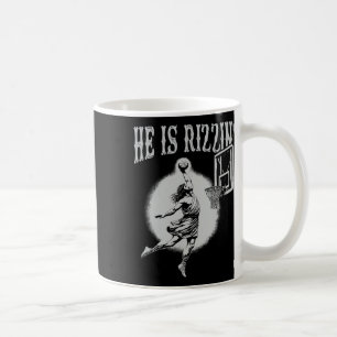 Caneca De Café Páscoa Ele É Rizzin Cristão Religioso Meninos Cria