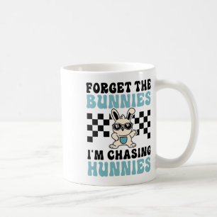 Caneca De Café Páscoa Esqueça Os Coelhinhos Estou Caçando Hunnies