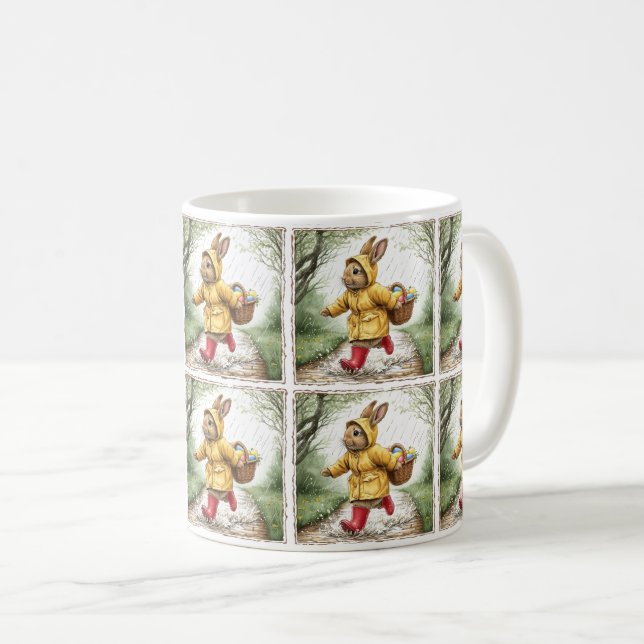 Caneca De Café Páscoa Euphoria Cups: Fantasia Floral (Frente Esquerda)