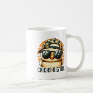 Caneca De Café Páscoa Galinhas Me Dão Atenção Meninos Homens Feli
