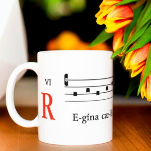 Caneca De Café Páscoa Gregoriana Chant Trad Massa Latiana