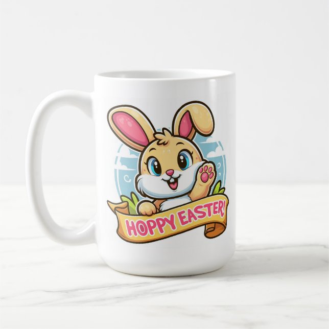 Caneca De Café Páscoa Hoppy (Esquerda)