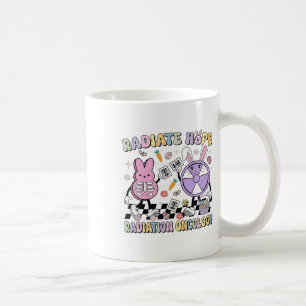 Caneca De Café Páscoa Irradiar Esperança Radioterapia Enfermeira