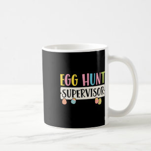 Caneca De Café Páscoa Ovo Supervisor Engraçado Mãe Pai Mulheres