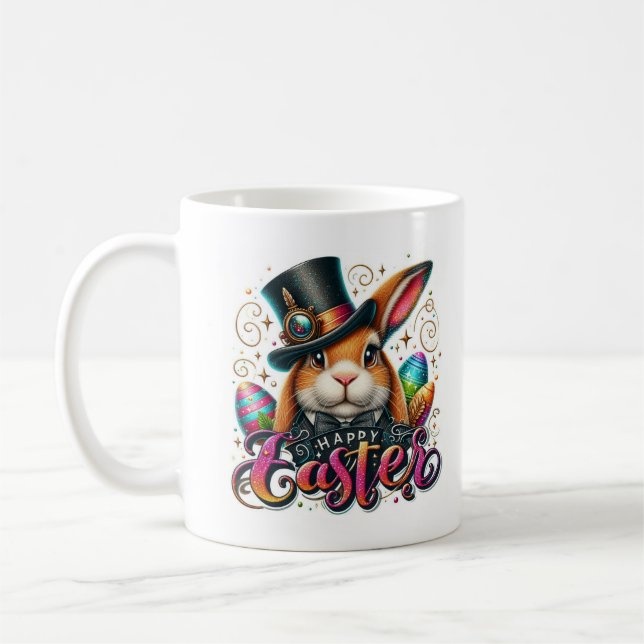 Caneca De Café Páscoa Unisex (Esquerda)